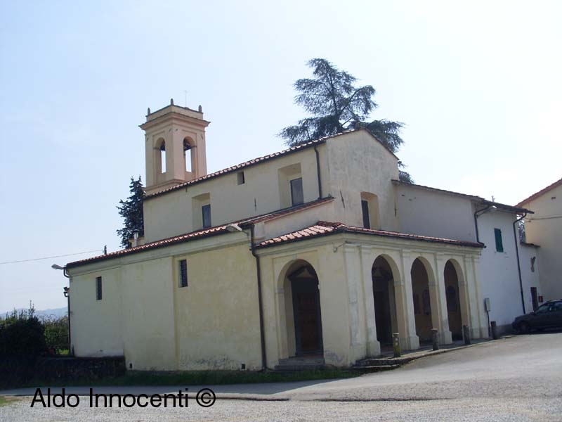 CAMPIGLIO DI QUARRATA: CHIESA DI SANTO STEFANO 2' IMMAGINE